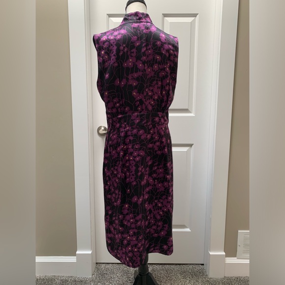 TORY BURCH 💯 silk purple dress - Picture 9 of 10